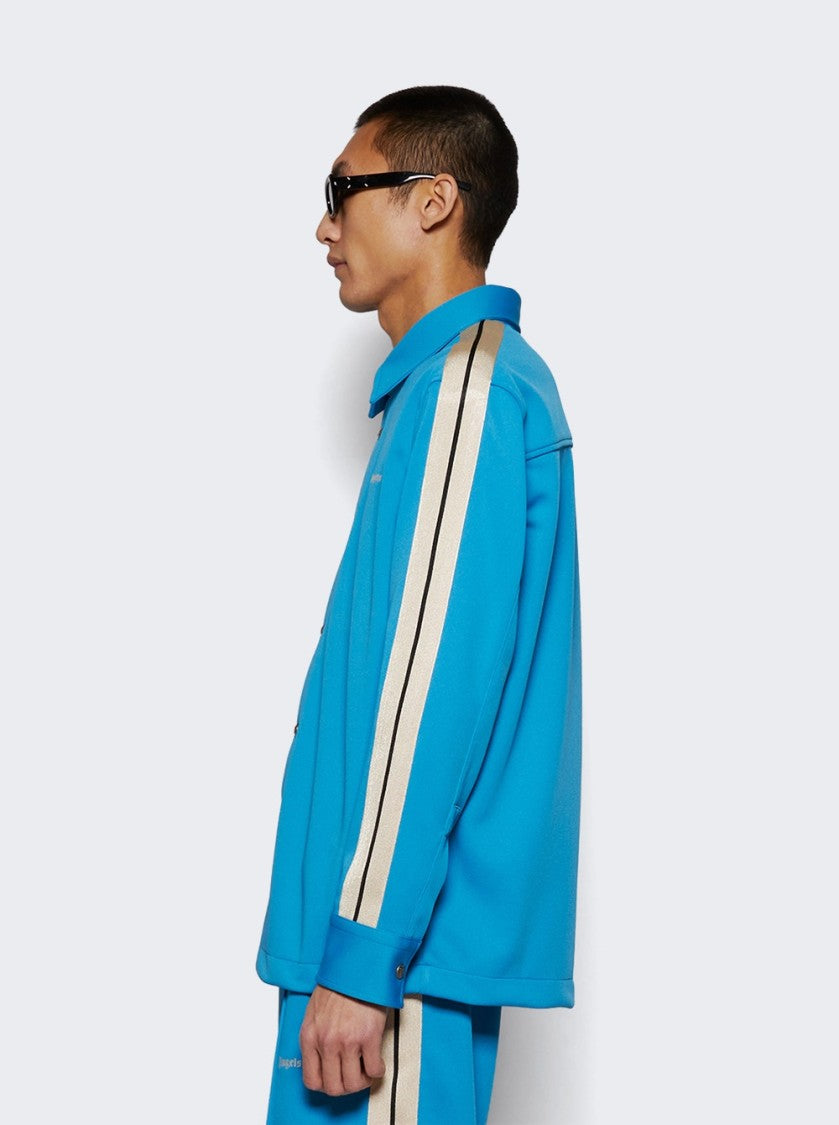 Palm Angels Classic Logo Track Shirt Light Blue