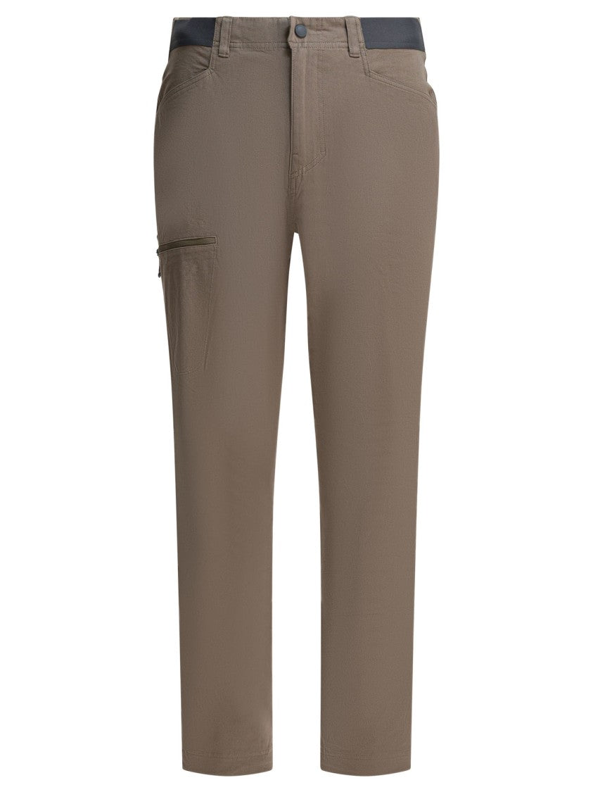 Patagonia Straight-Leg Pants With Mid-Rise Waist And Zippered Pocket