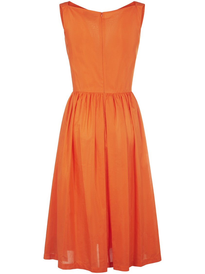 Vivienne Westwood Fitted Bodice Dress With Sweetheart Neckline And Flared Skirt