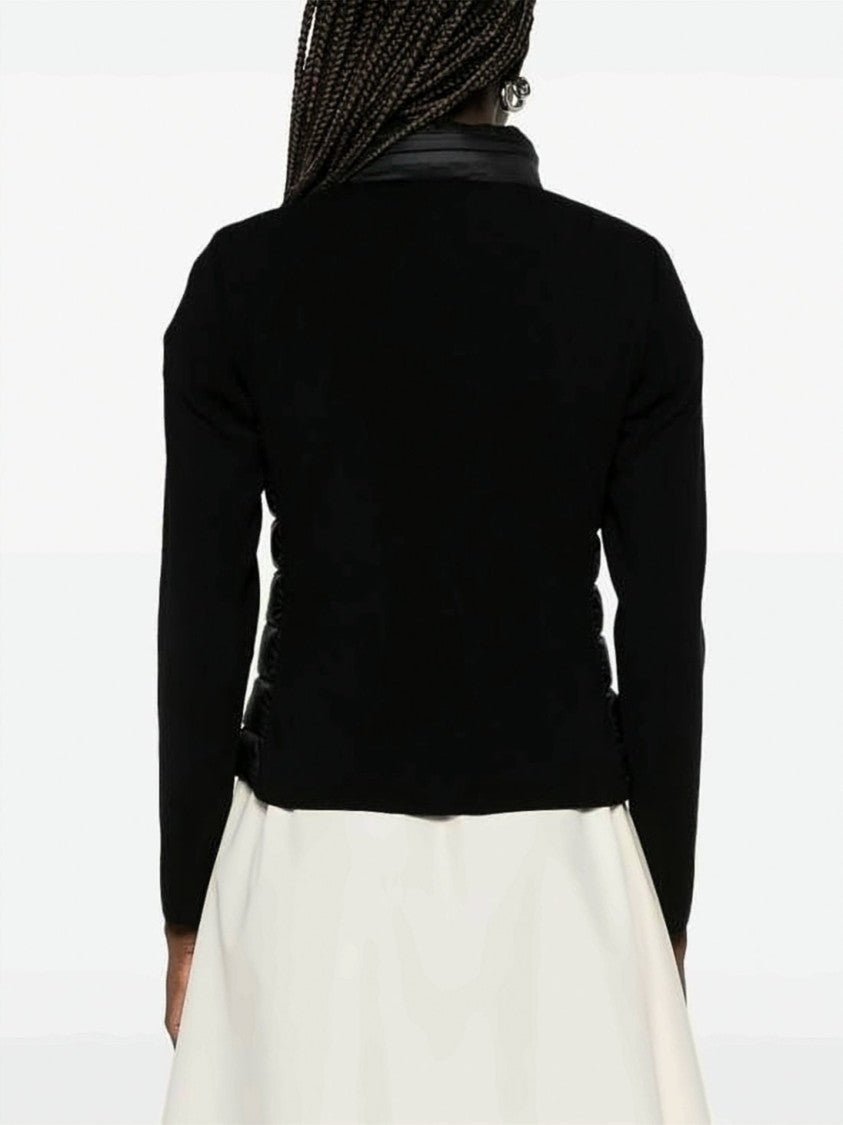 Moncler Quilted Casual Jacket With High Collar