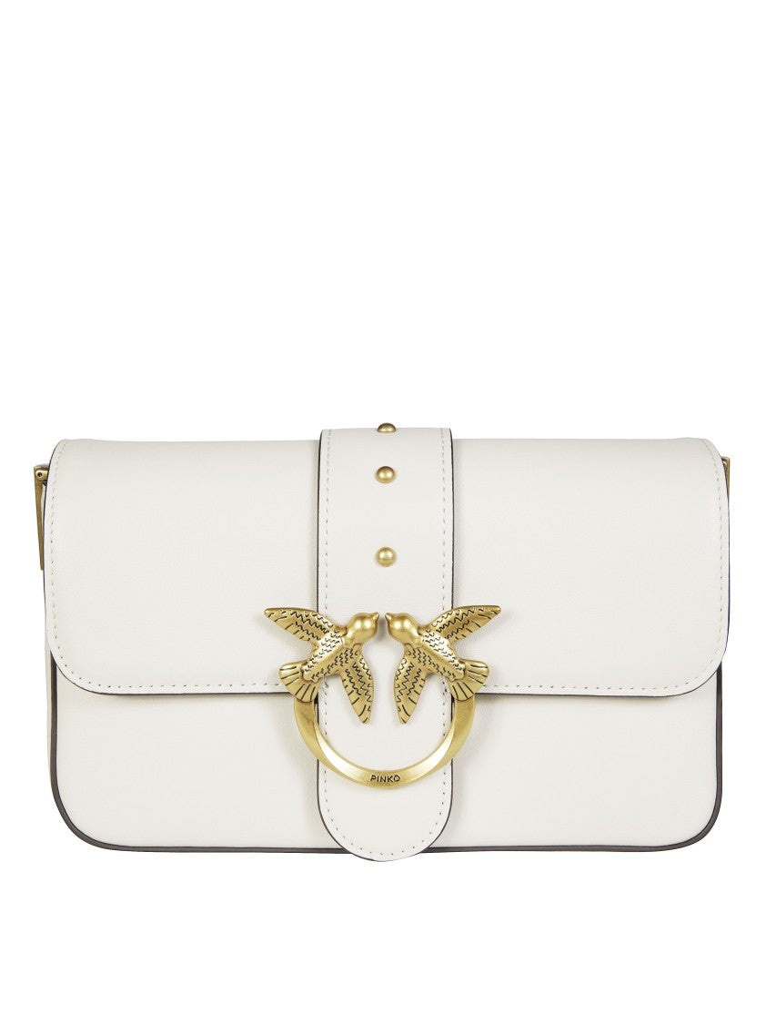 Pinko Rounded Silhouette Slouchy Shoulder Bag