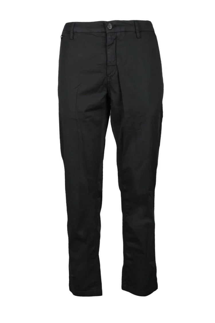 Replay Slim Fit Mid-Rise Casual Pants With Dynamic Stretch
