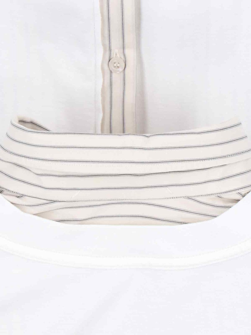 Maison Margiela Inverted Shirt – White & Beige