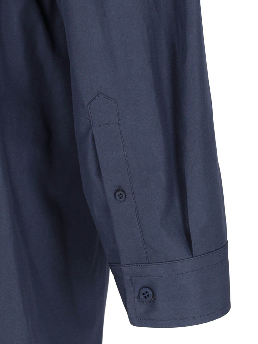 Balenciaga Mini Chemisier Dress – Blue