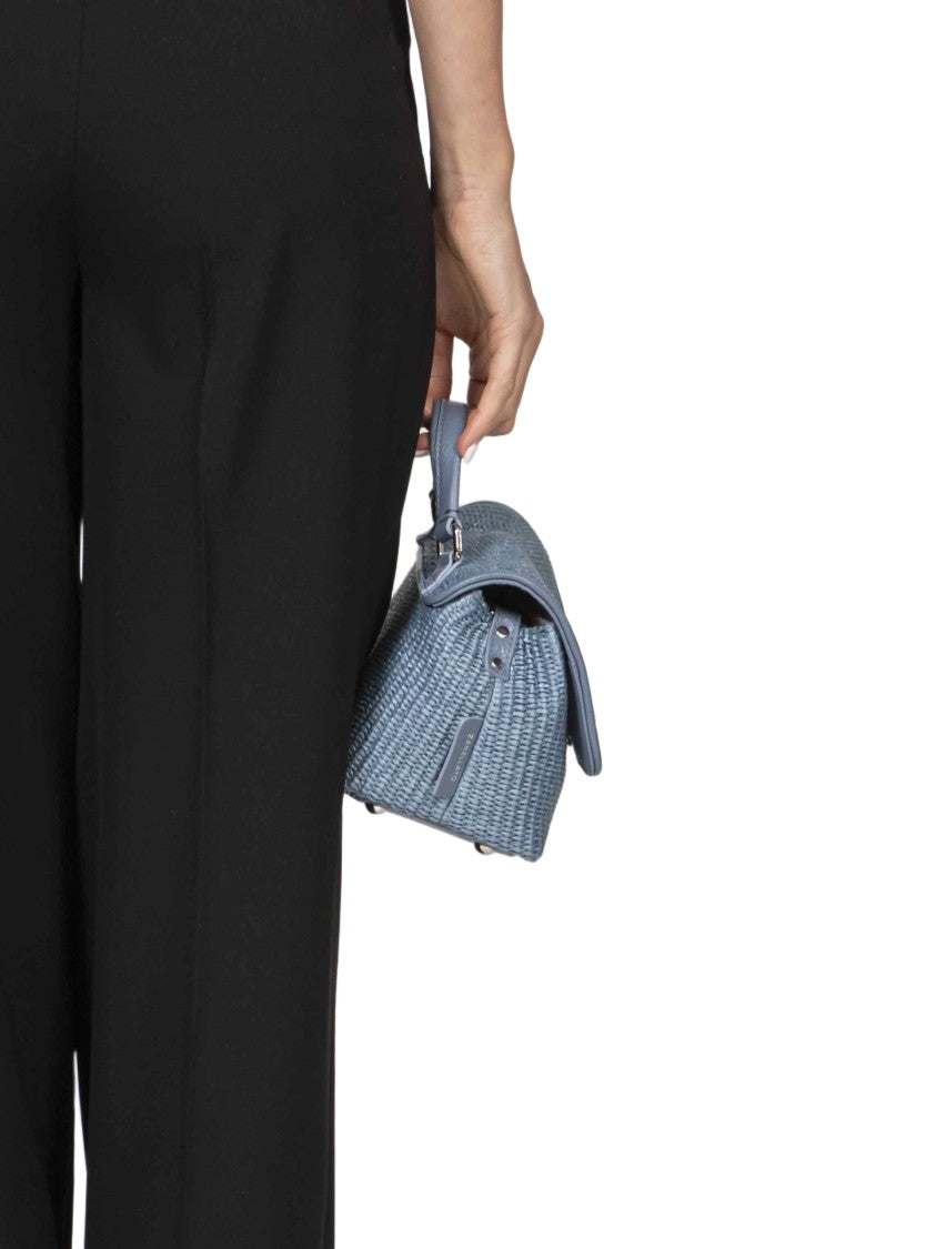Zanellato Woven Top-Handle Rectangular Wicker Handbag