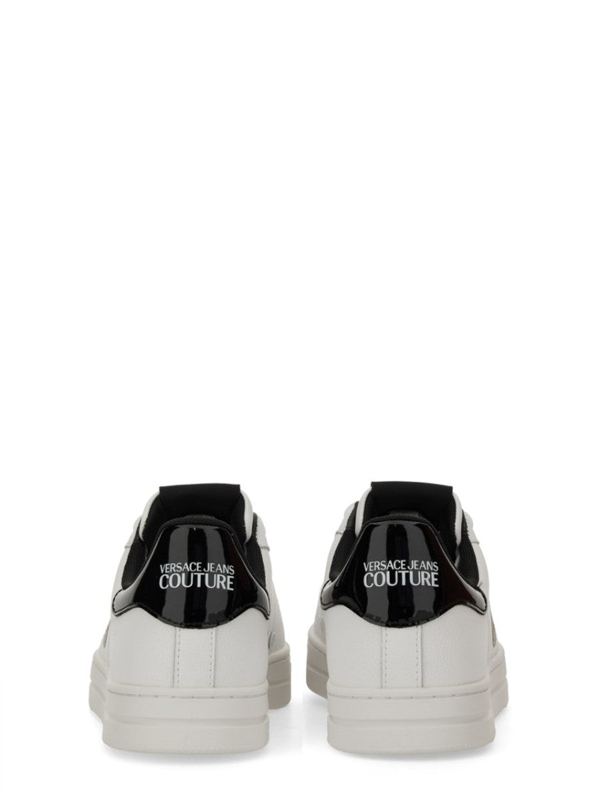 Versace Jeans Couture Versace Jeans Couture White Leather Sneakers