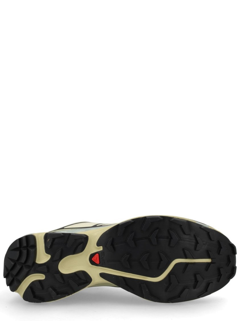 Salomon Cream Xt-6 Mesh Geometric Sneakers