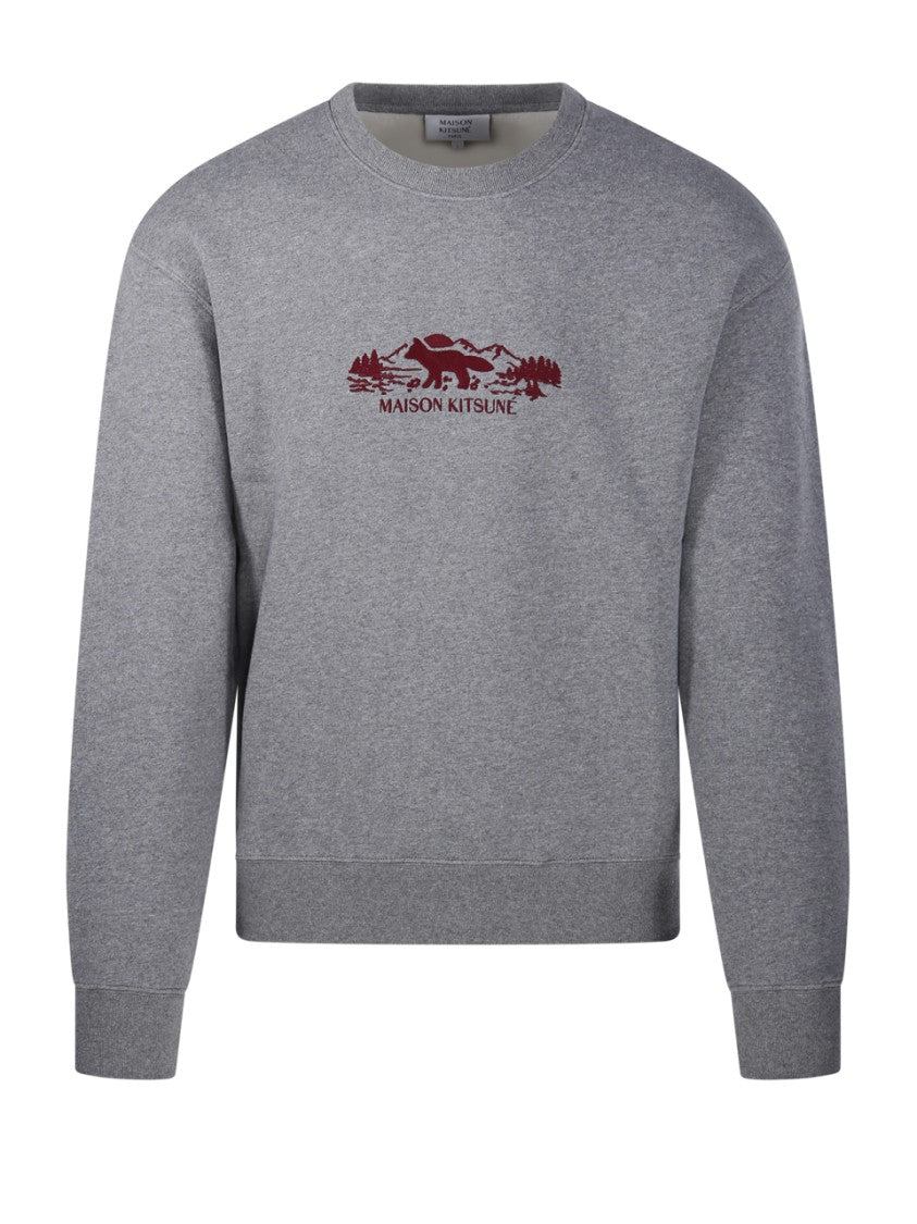 Maison Kitsuné Outdoor Profile Fox Comfort Sweatshirt