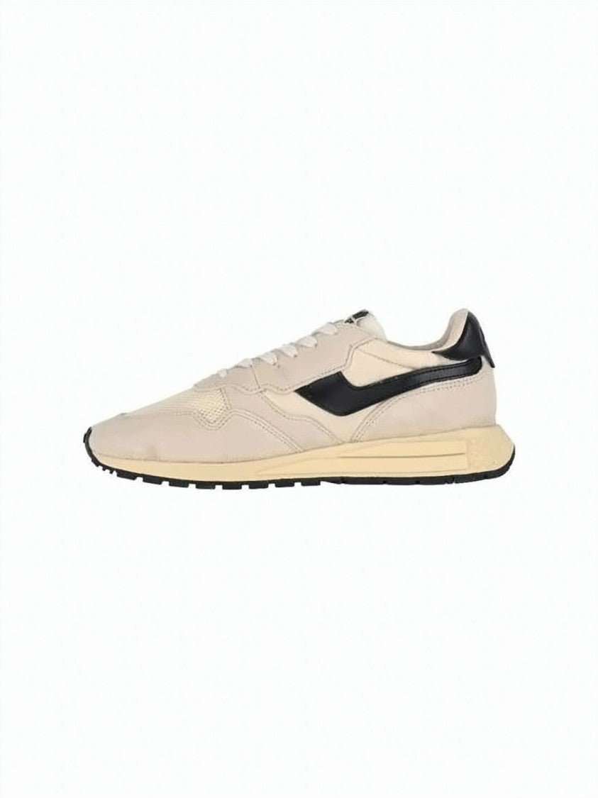 Autry Low-Top Suede And Nylon Sneakers With Retro Accents