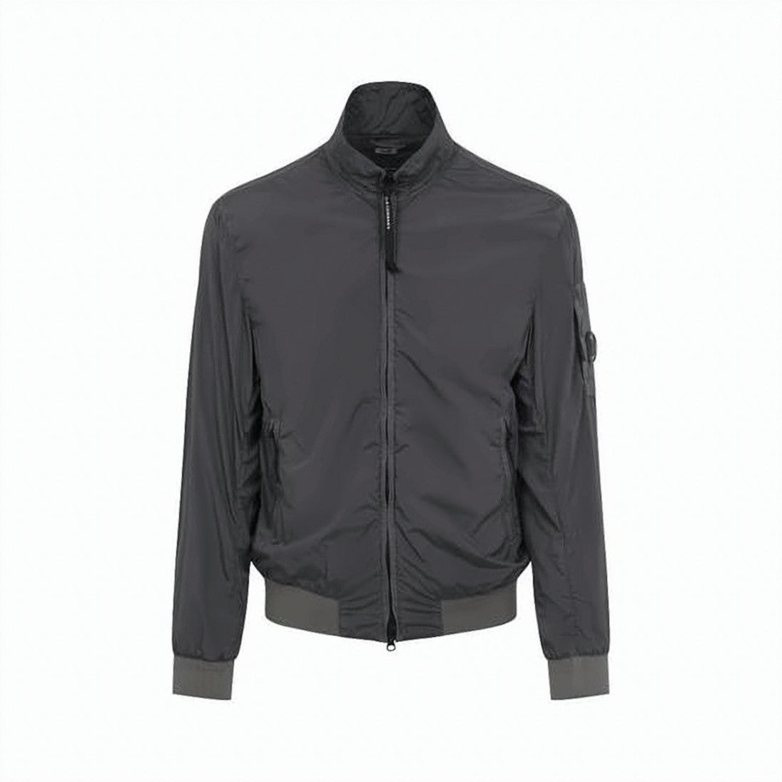 C.P. Company Lightweight Black Jacket With High Collar