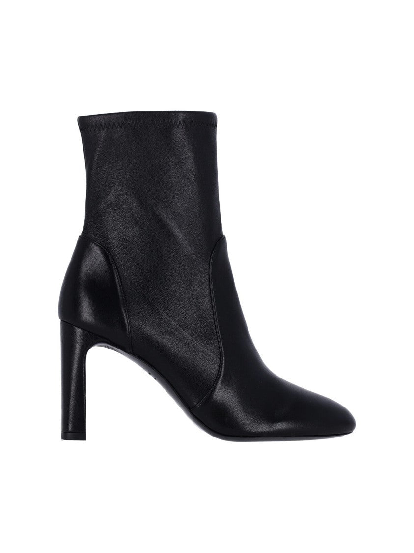 Stuart Weitzman Babette Ankle Boots – Black
