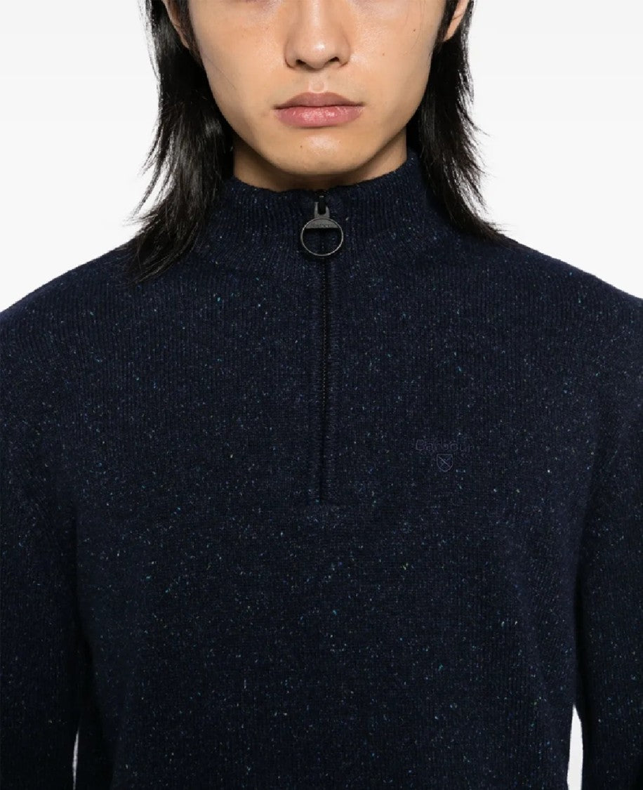 Barbour Essential Tisbury Half Zip Sweater