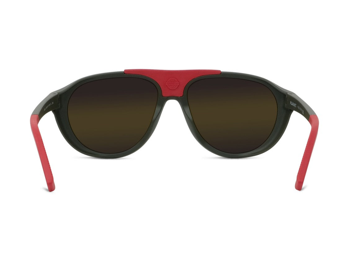 Vuarnet Matte Black Vu40054u Aviator Sunglasses