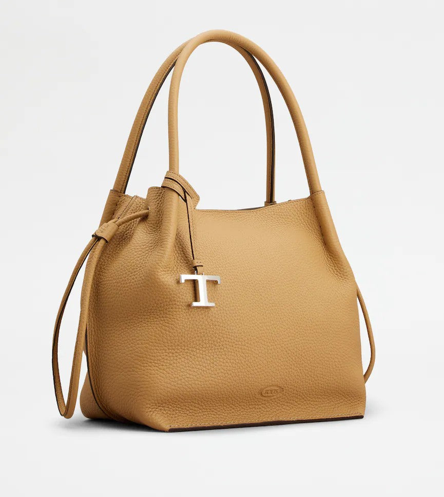 Tod's Medium Bullskin Leather Shoulder Bag