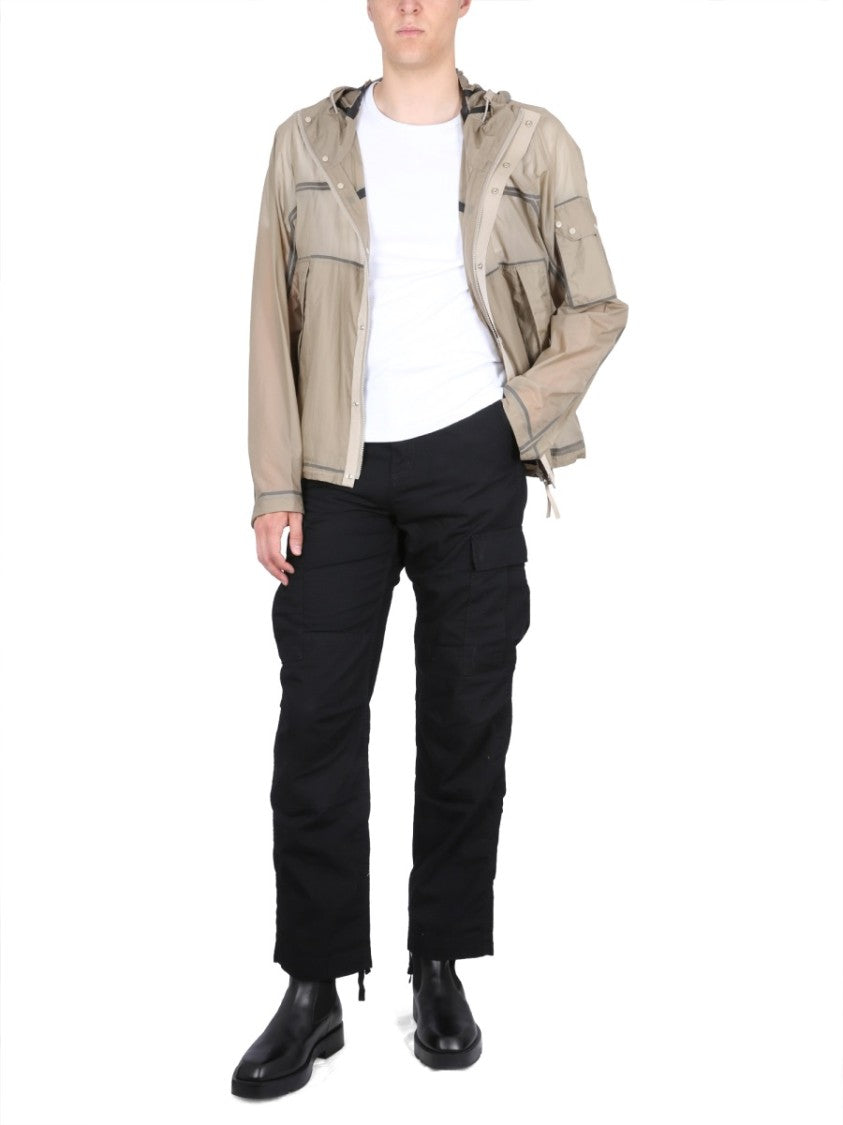 Ten C Bonded Anorak Jacket With Adjustable Hood