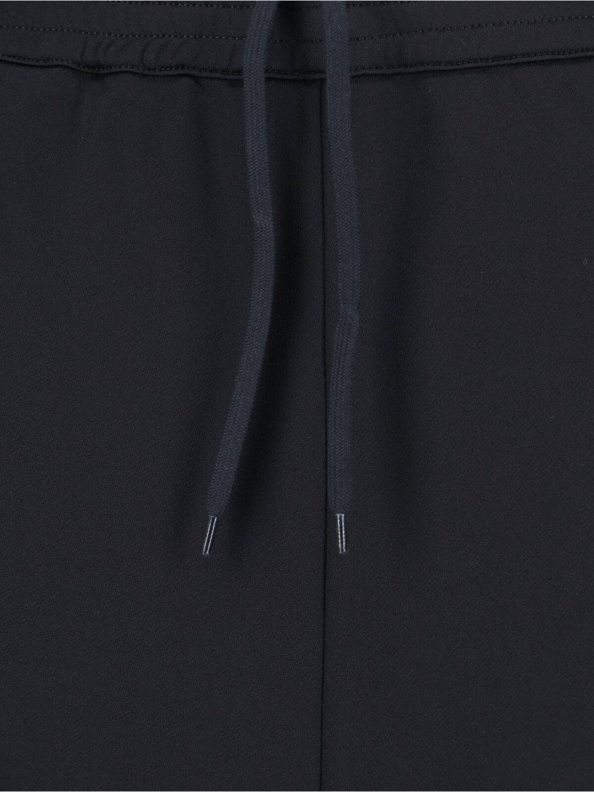 Balenciaga Logo Maxi Skirt – Black