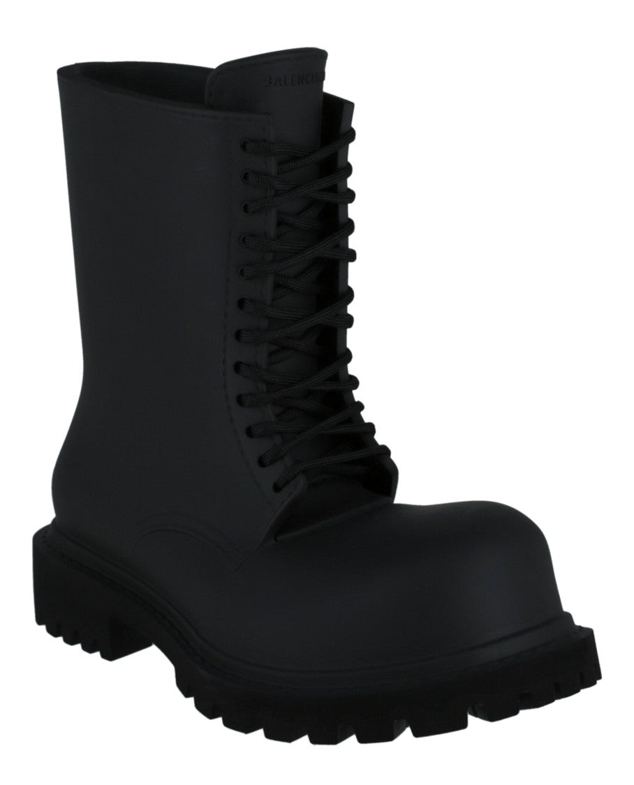 Balenciaga Steriod Eva Lace-Up Boots
