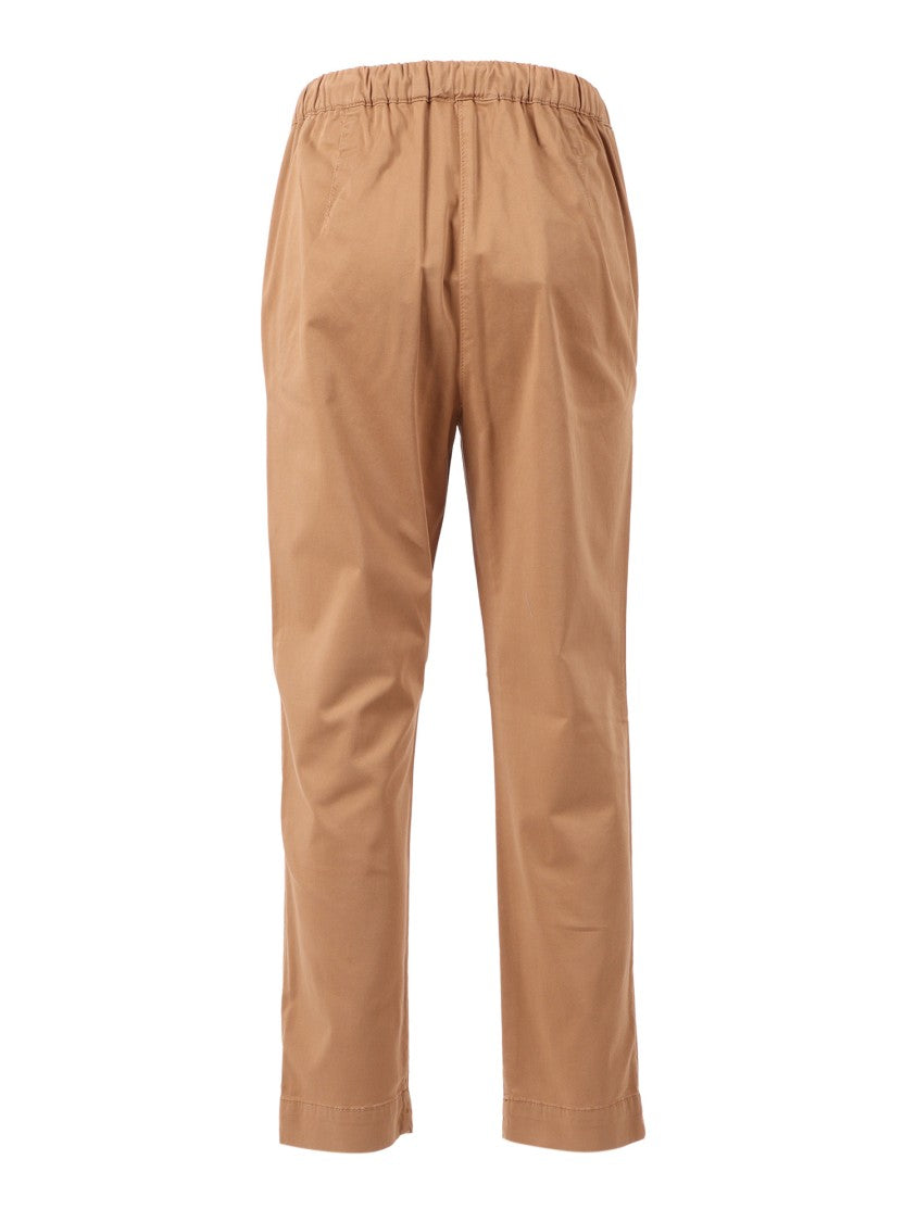 Max Mara Camel-Toned Tailored Trousers With Minimalist Design
