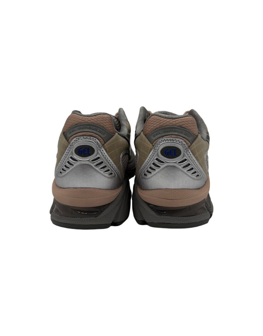 Asics Textured Athletic Sneakers With Reflective Accents