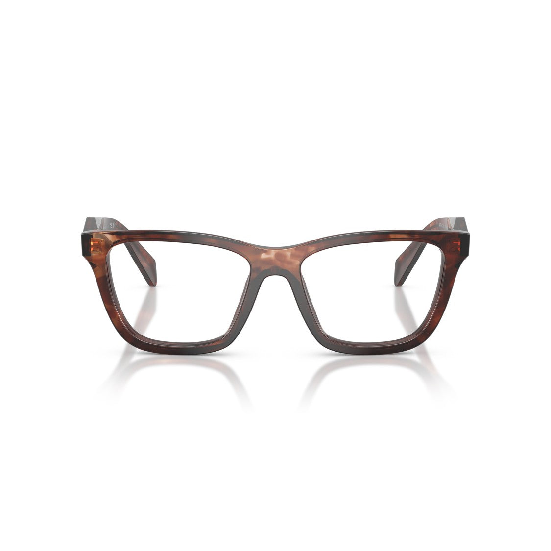 Prada 0Pr C10v Oversized Tortoiseshell Frame Sunglasses