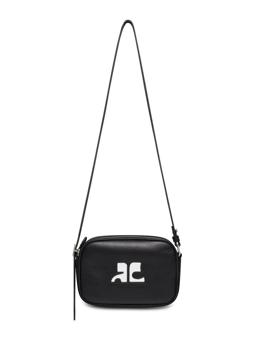 Courrèges Reedition Zip Closure Adjustable Strap Camera Bag