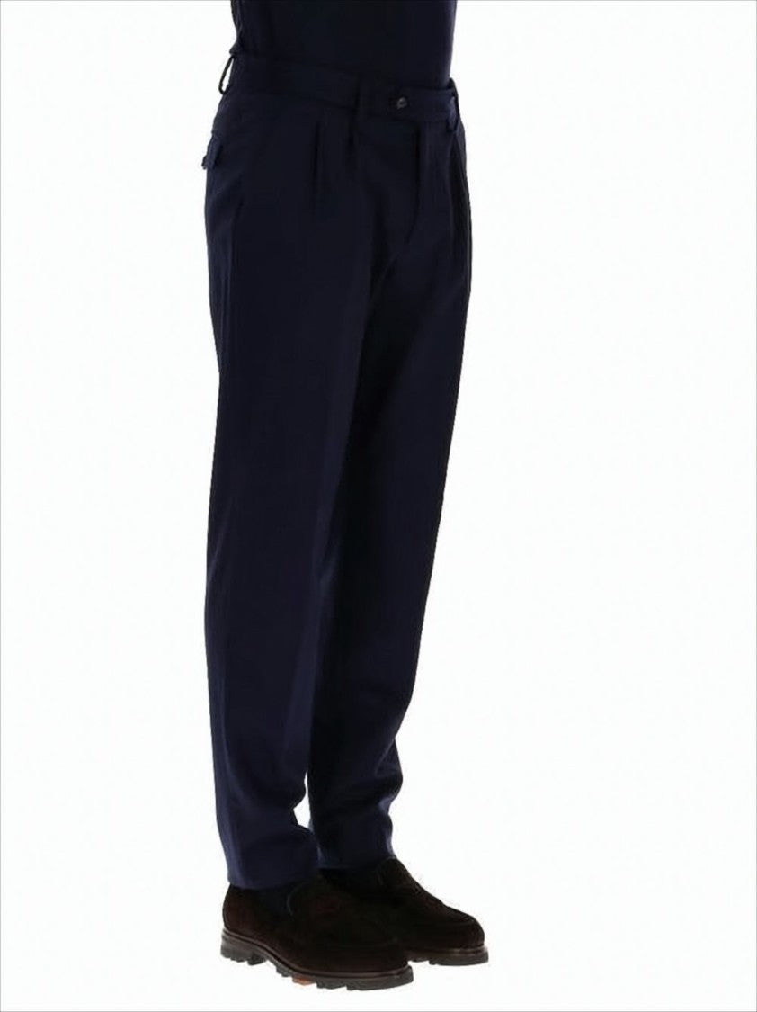 Eleventy Double-Breasted Wool-Cashmere Jersey Suit