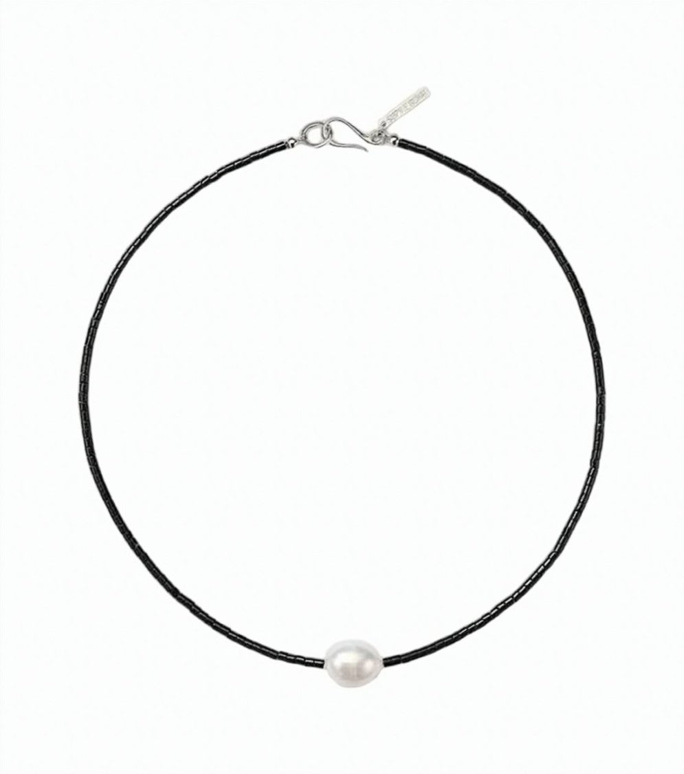Sophie Buhai Black Cord Necklace