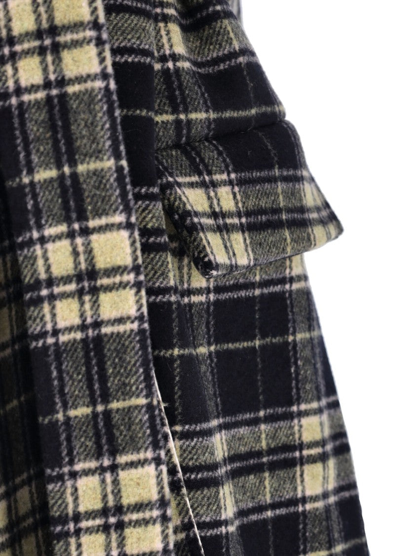 Duran Lantik Checked Coat – Multicolor