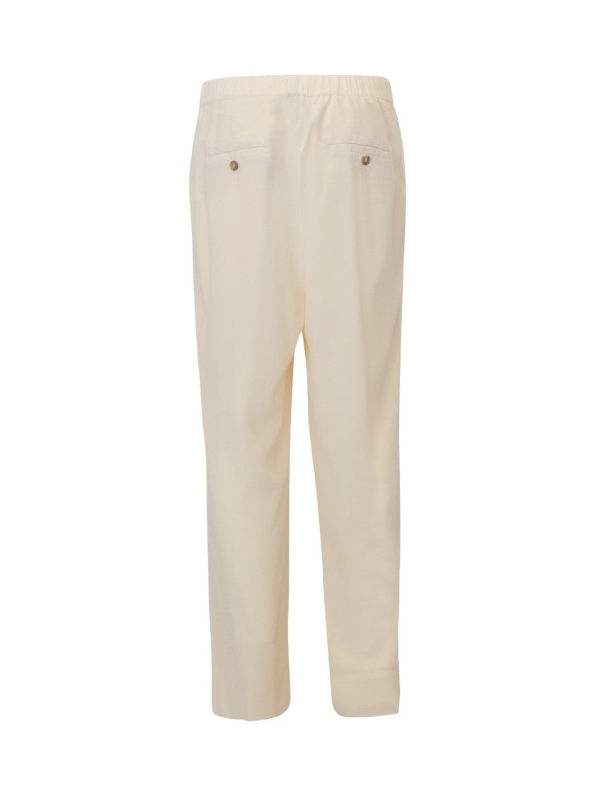 The One Cream Satin Oilivia Pants