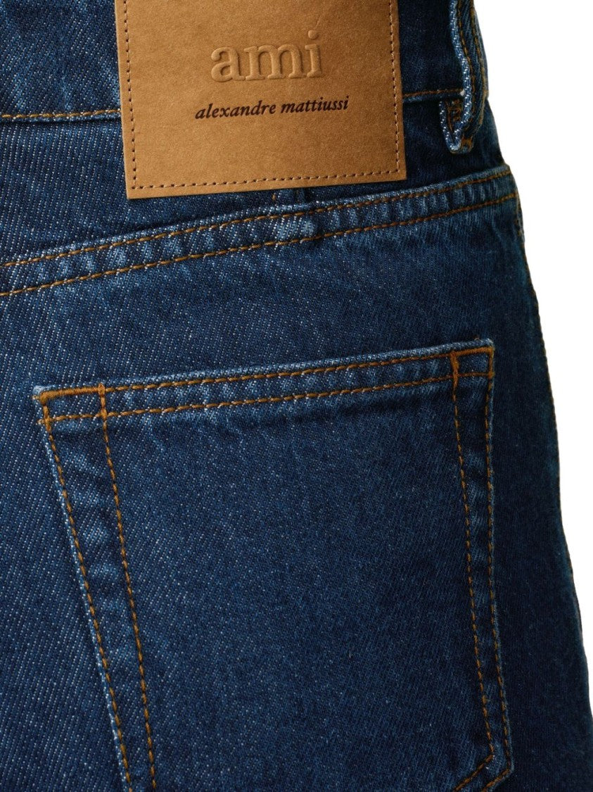 Ami High-Waisted Flared Fit Jeans