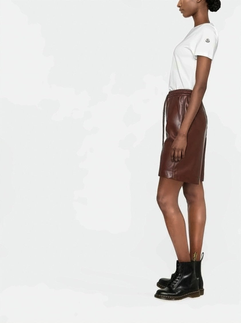 Moncler Short-Sleeved Crew Neck Cotton T-Shirt With Subtle Logo Detail