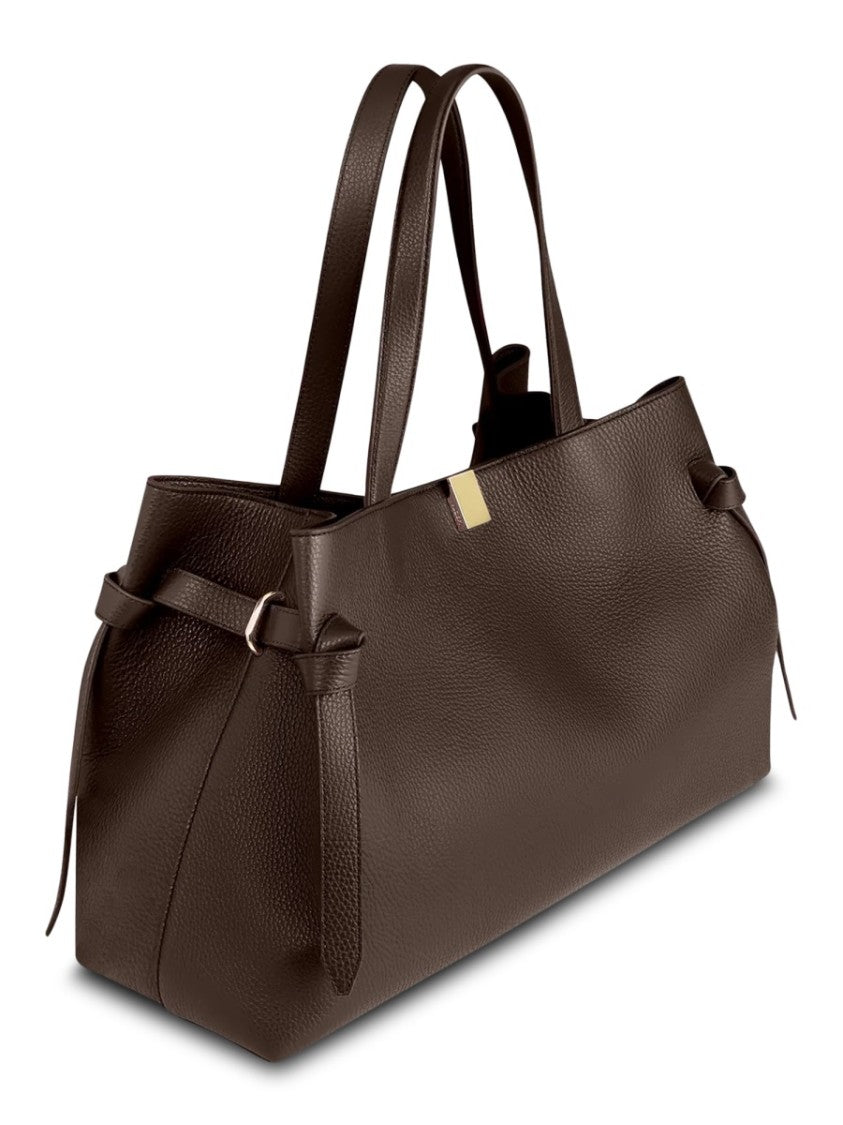 Yuzefi Gyoza Pebbled Bovine Leather Tote Bag