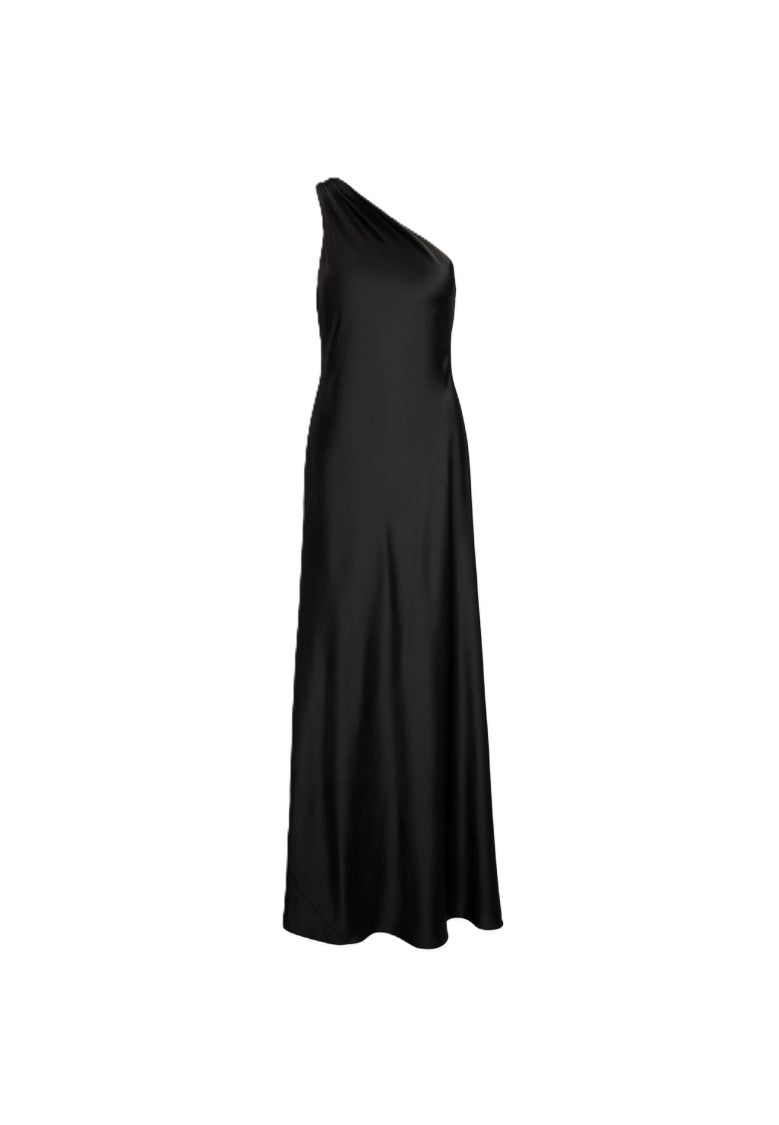 Lauren Ralph Lauren One-Shoulder Fluid Maxi Dress