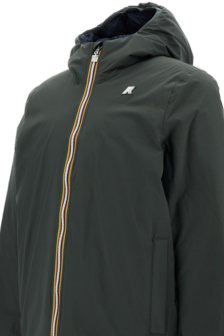K-Way Green Jack St Thermo Reversible Down Jacket