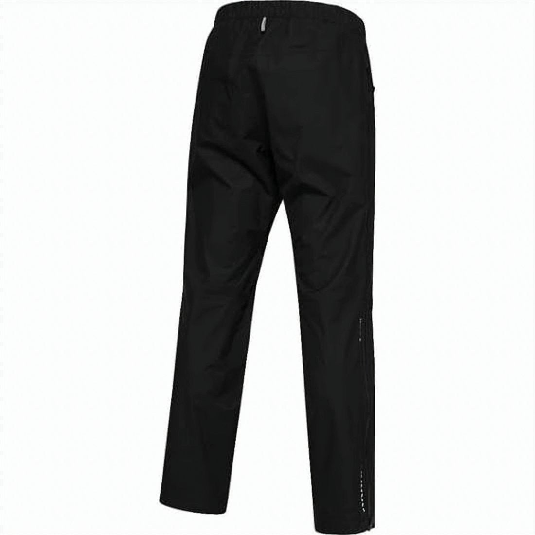 Haglöfs Straight Black Pants With Design
