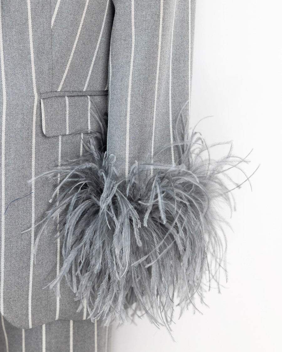 The Archivia Pearl Pinstripe Tailleur Suit