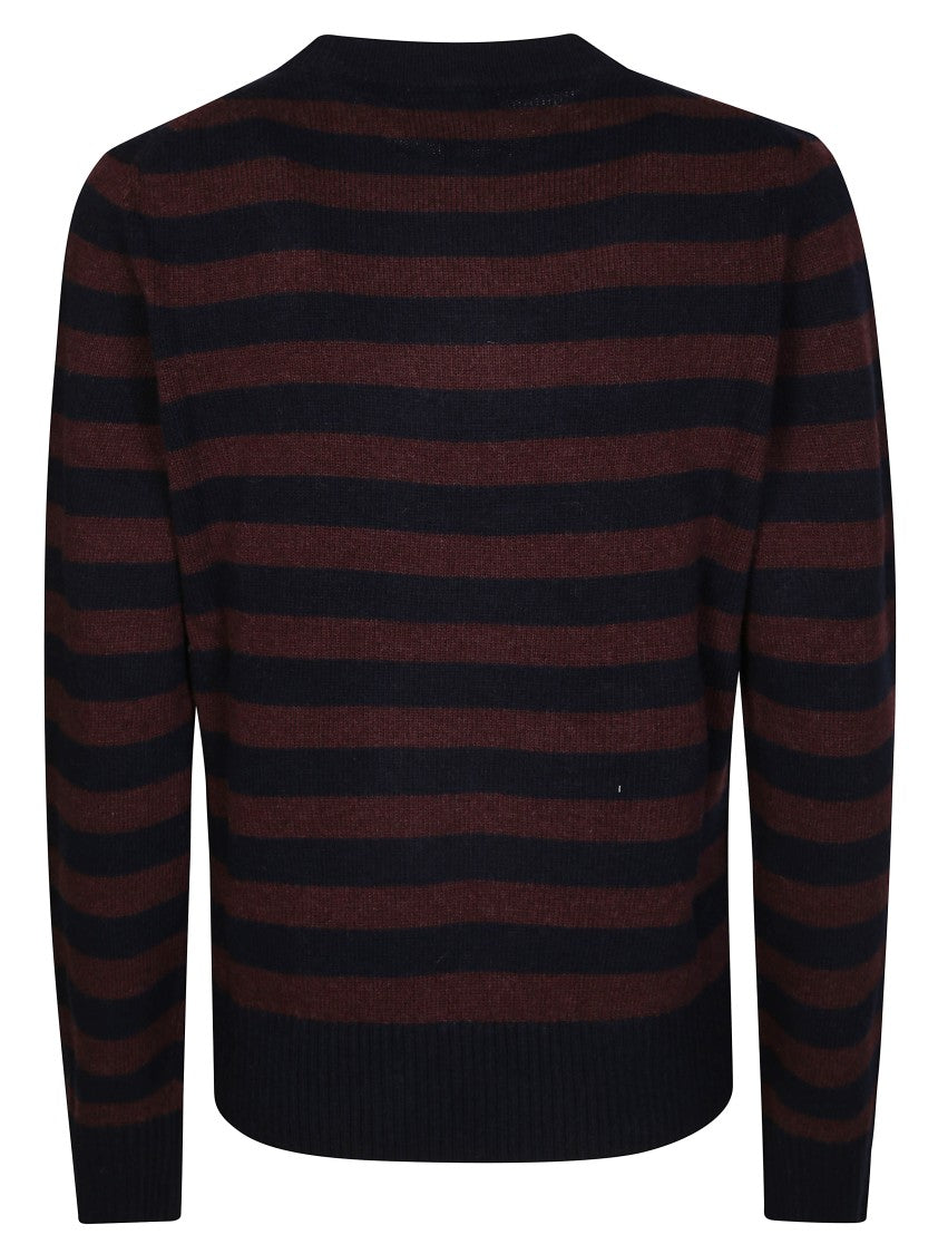 Ganni Playful Poodle Graphic Wool Mix Crewneck