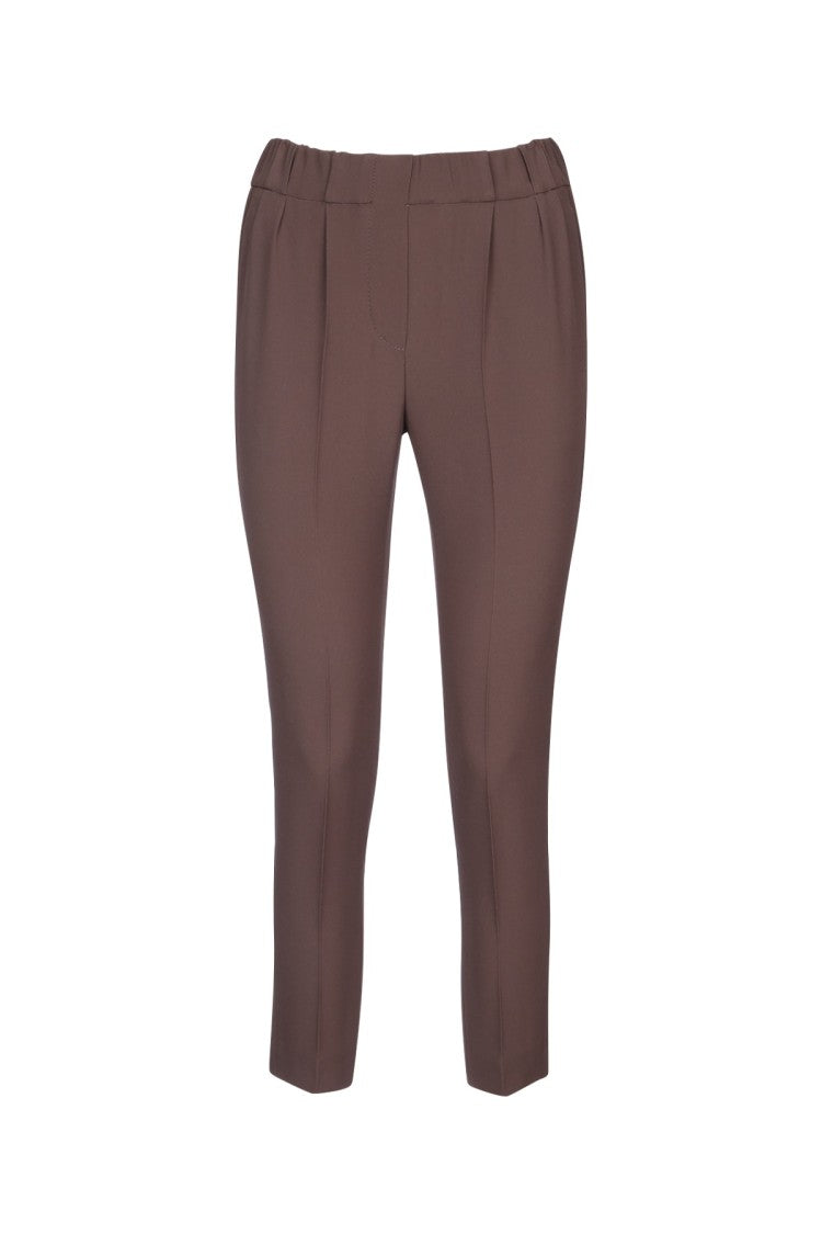 Brunello Cucinelli Tapered High-Waisted Pants