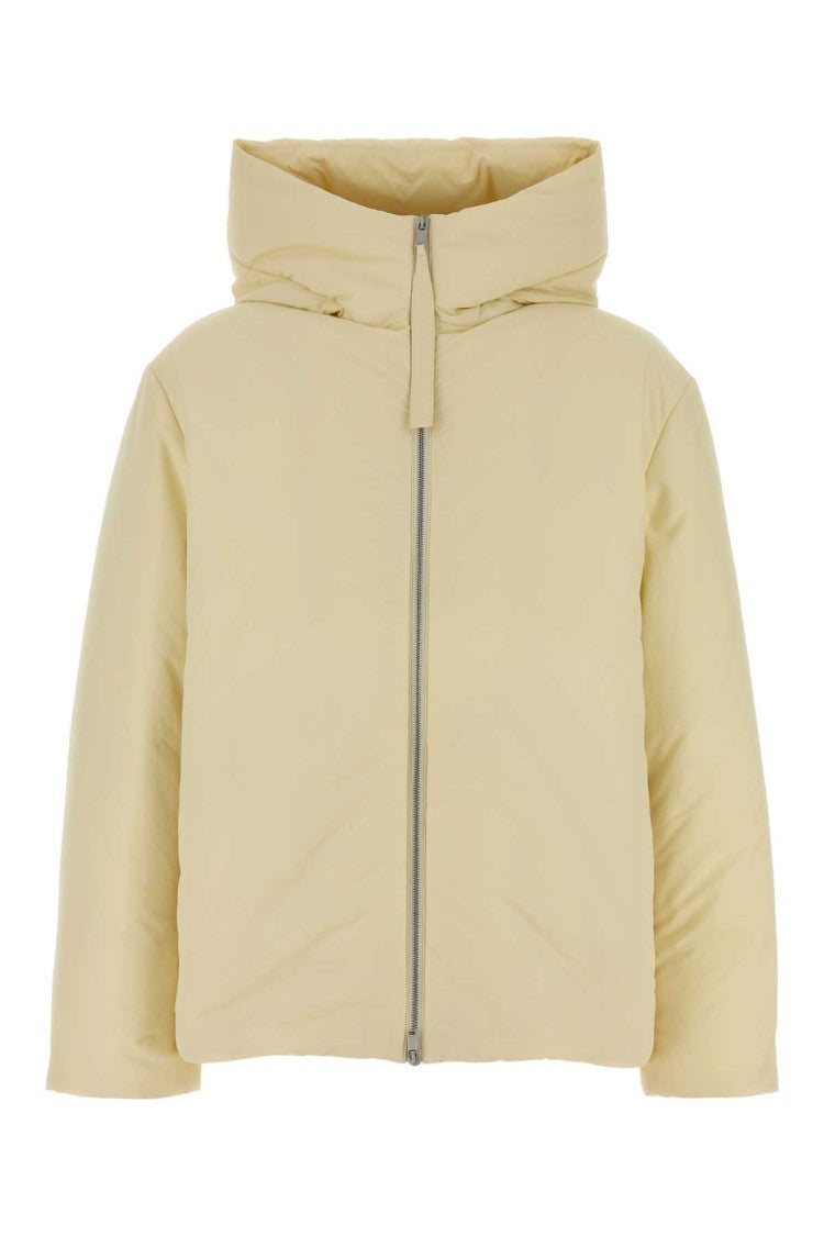 Jil Sander Cream Polyester Down Jacket