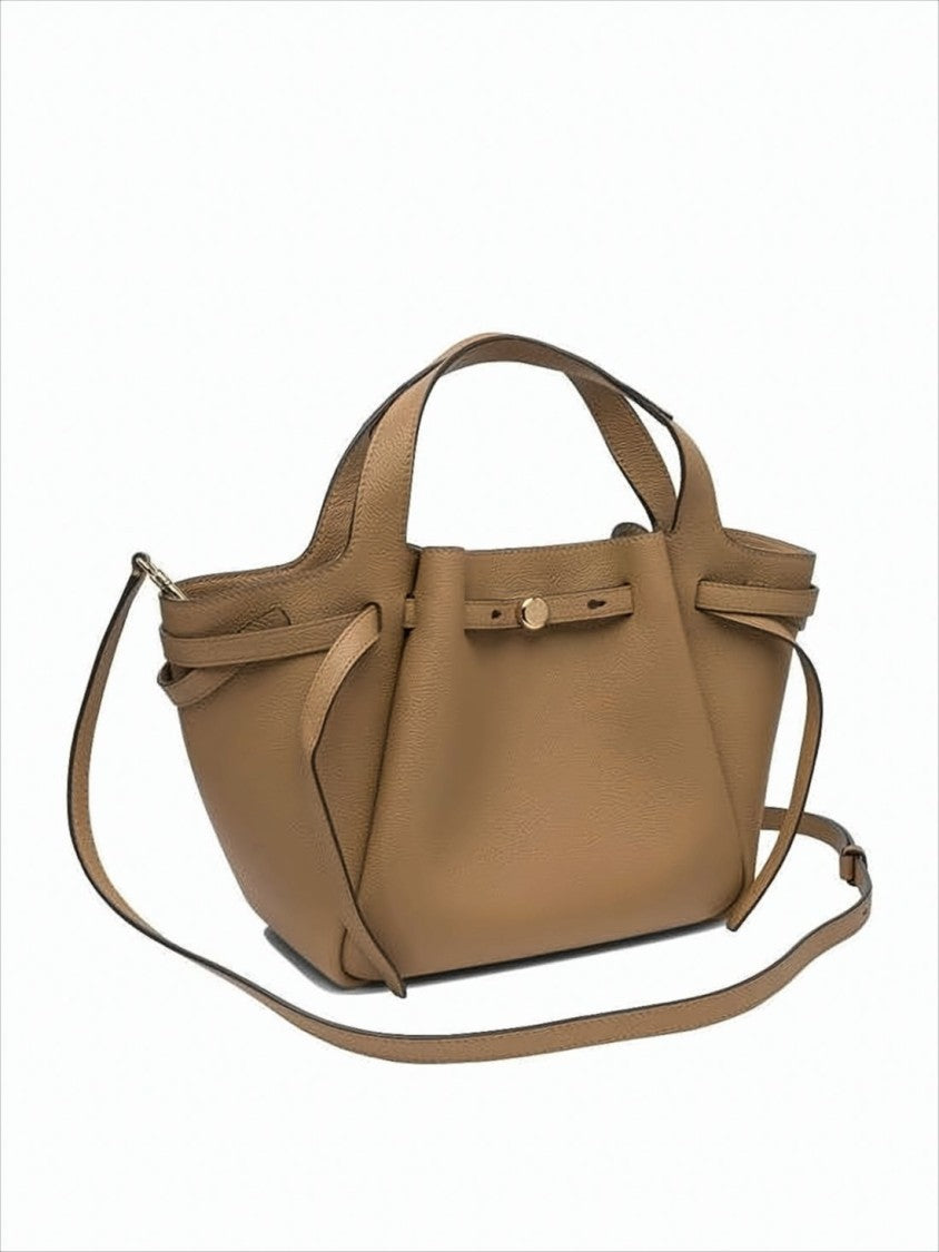 Tory Burch Textured Cowhide Leather Shoulder Bag