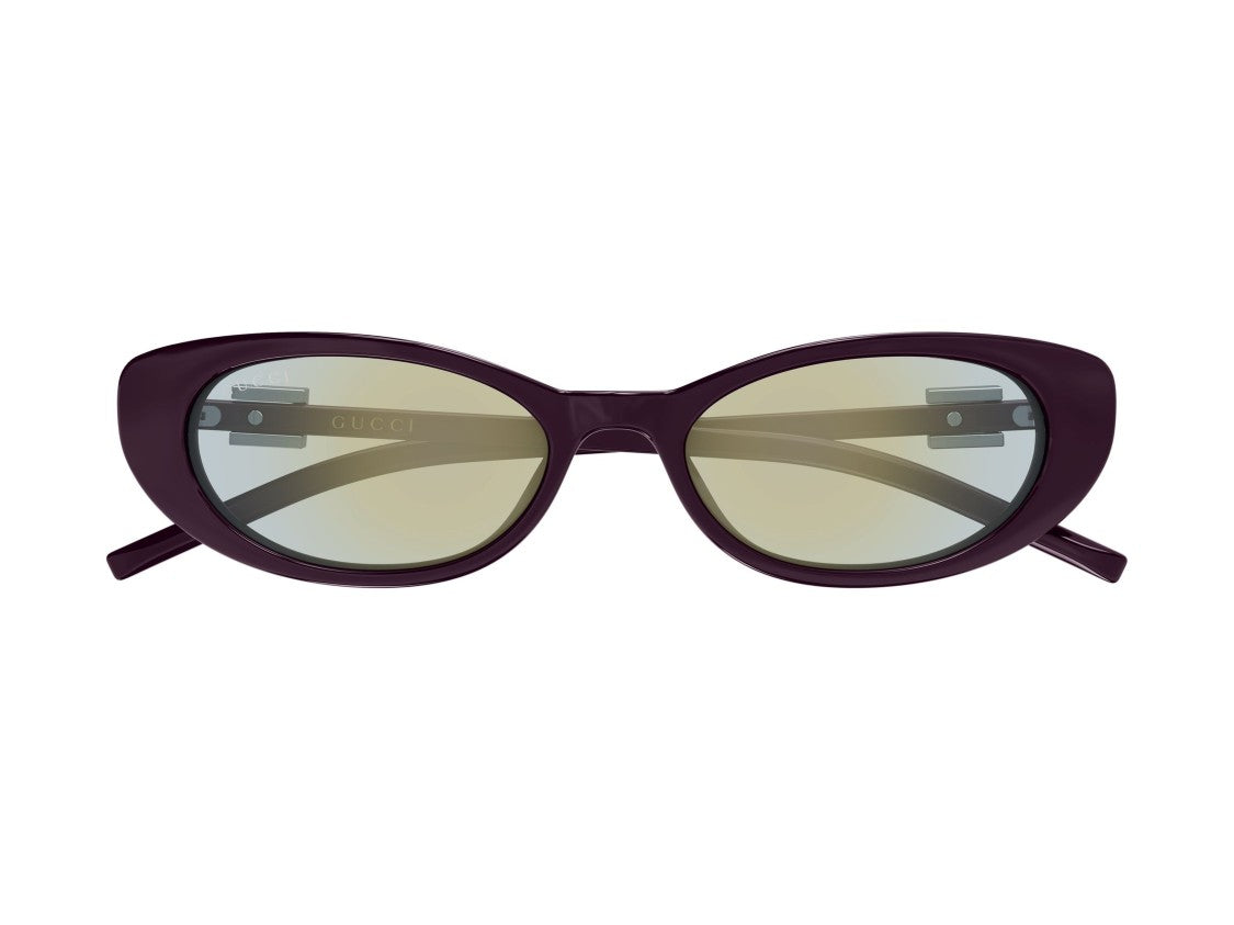 Gucci Silver Gg1680s Bold Cat-Eye Sunglasses