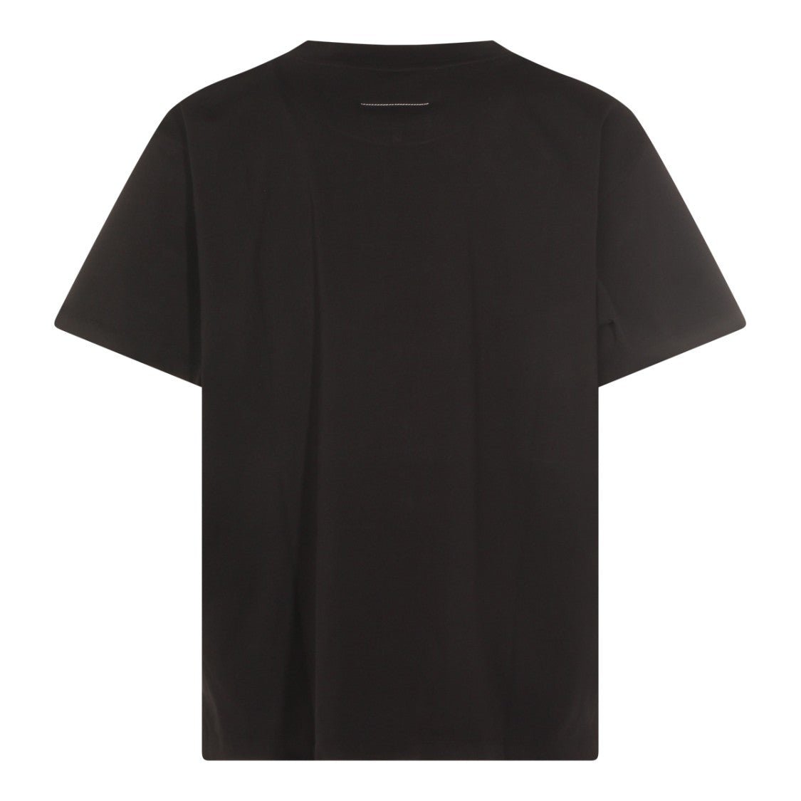 Mm6 By Maison Margiela Black Cotton T-Shirt