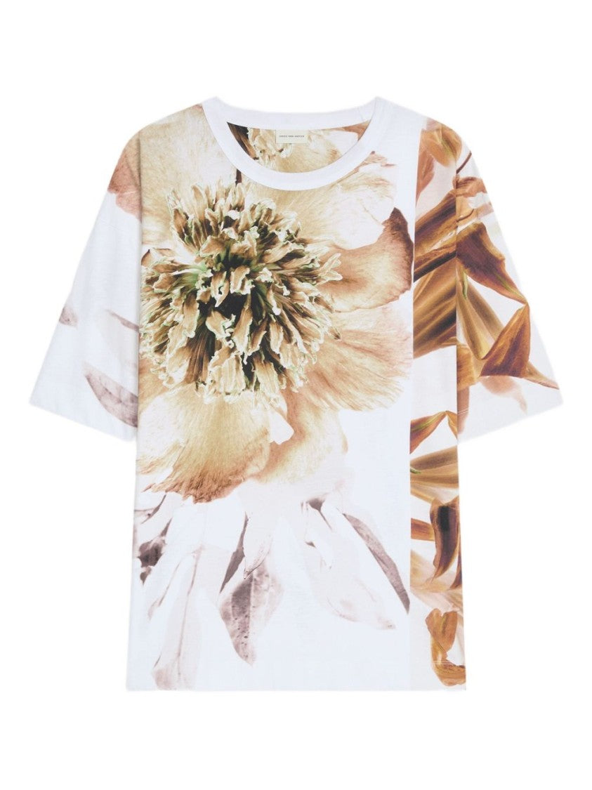 Dries Van Noten Short-Sleeved Crew Neck T-Shirt