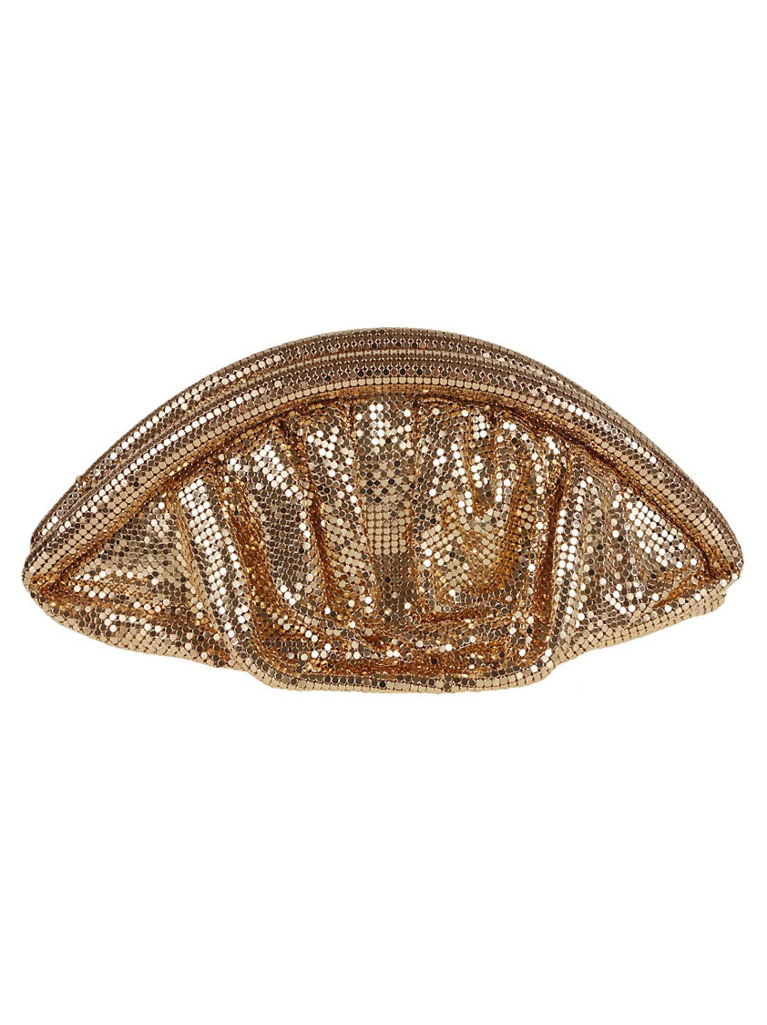 Paco Rabanne Pixel Workmanship Gold-Tone Pouch