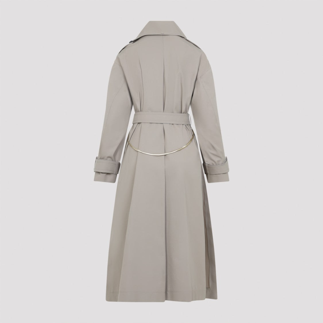 Sportmax Nude & Neutrals Polyester-Cotton Coat