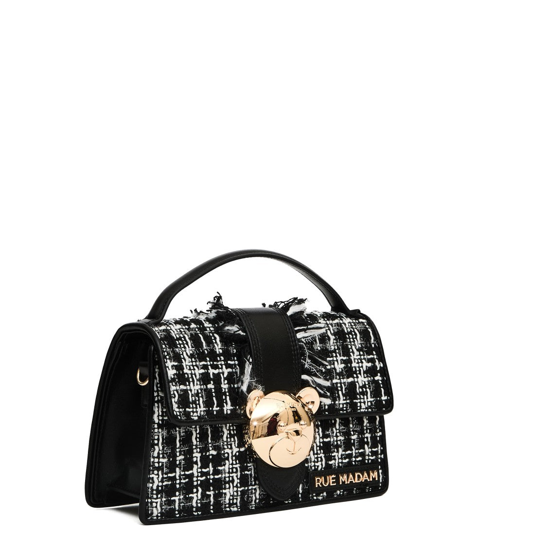 Rue Madame Rectangular Handbag In Black