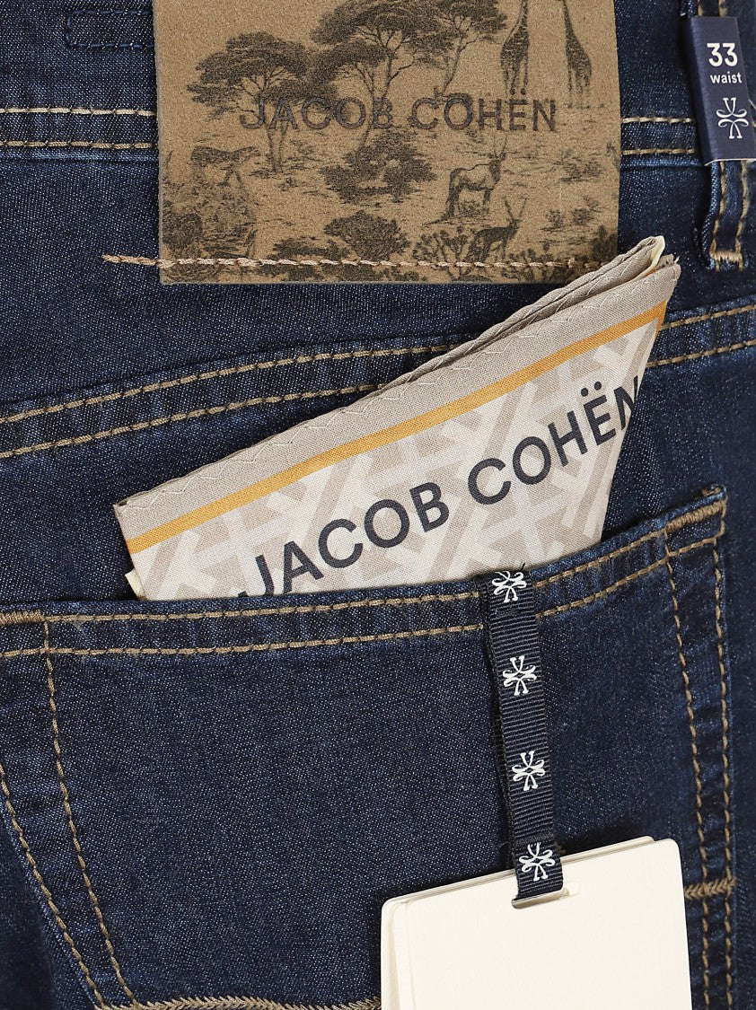 Jacob Cohen Bard Model Slim Fit 5-Pocket Denim Jeans
