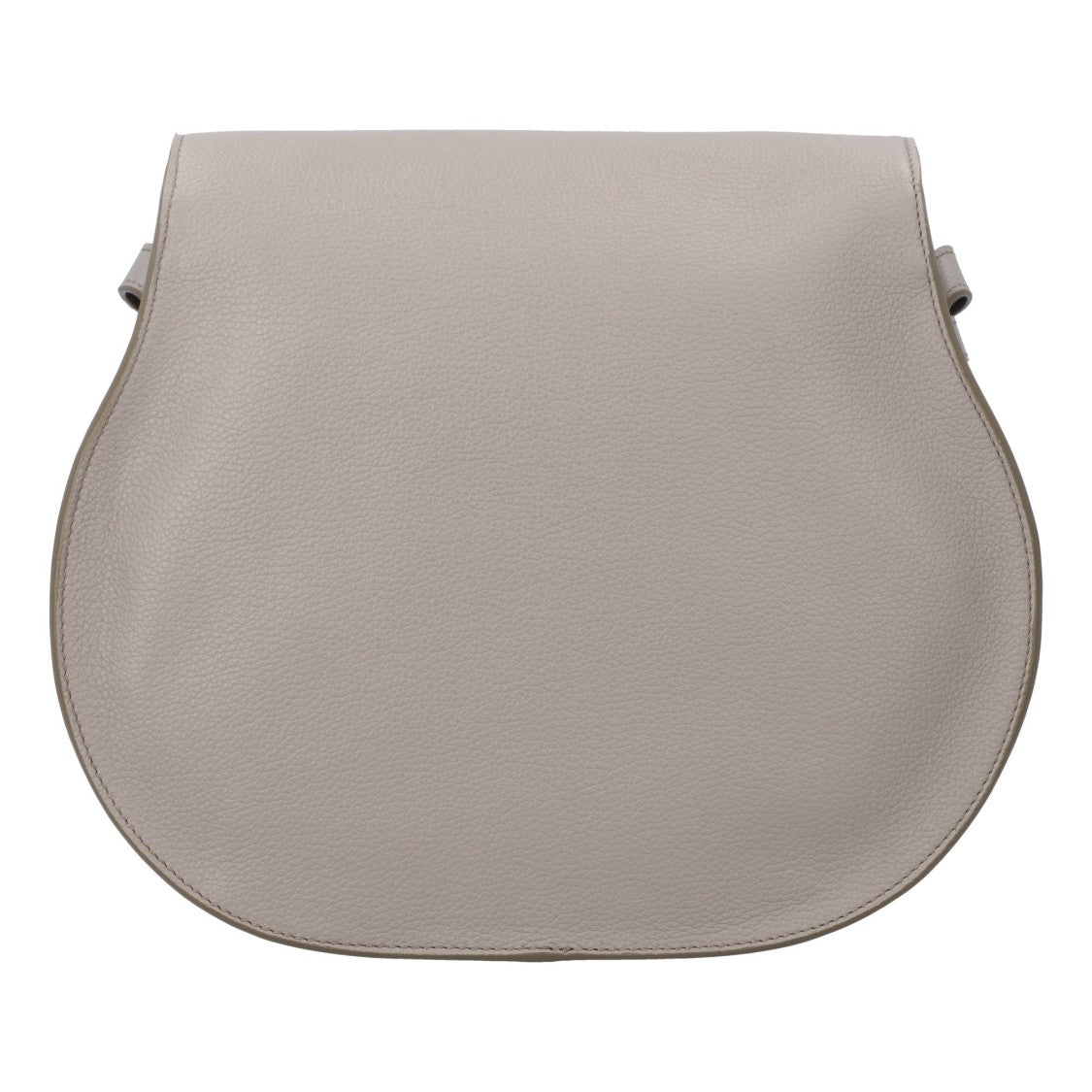 Chloé Marcie Medium Saddle Bag Grey