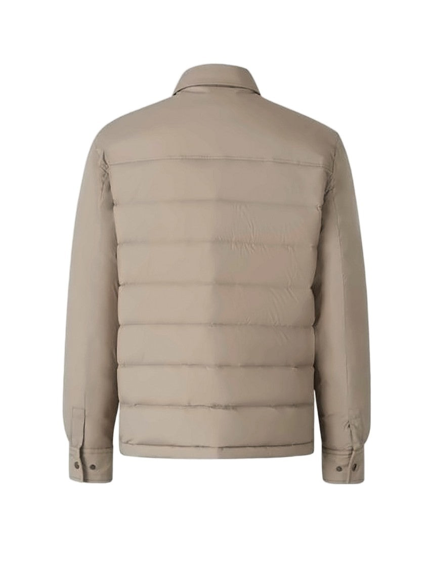 Moncler Boxy Silhouette Padded Jacket With Horizontal Quilting