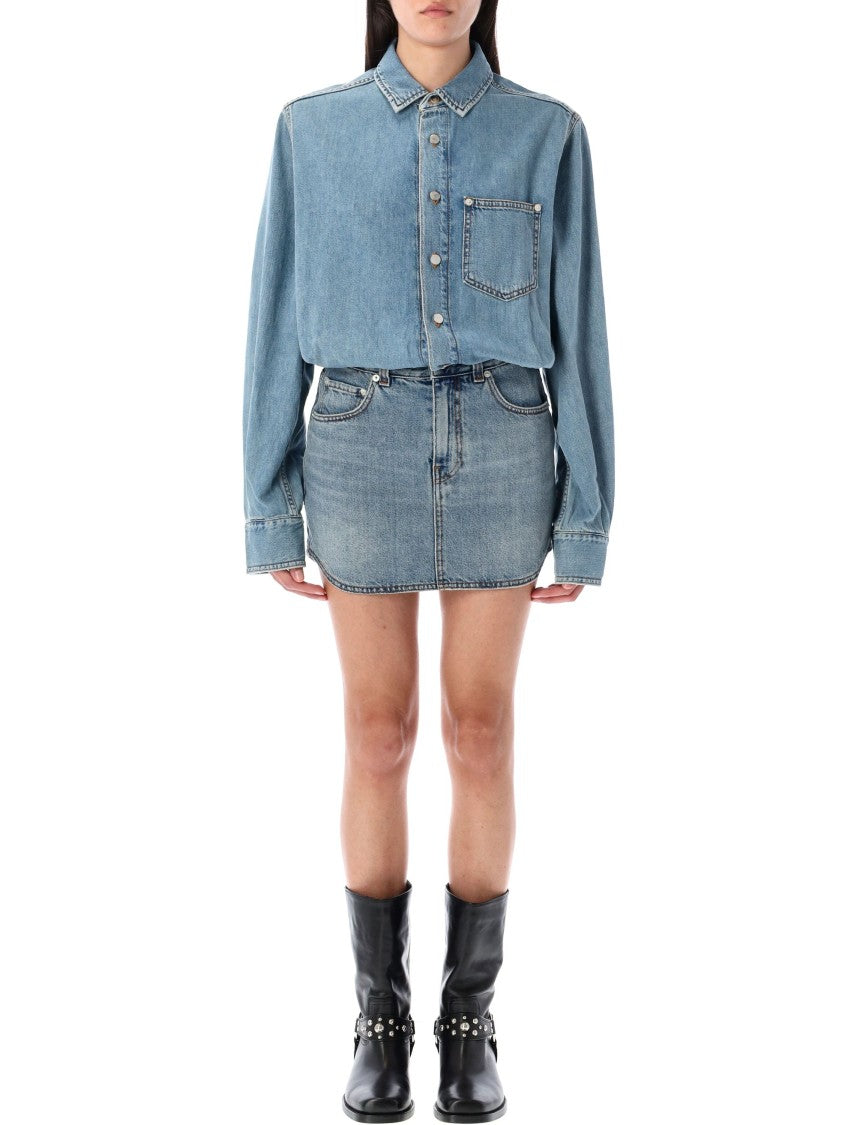 Haikure Tamu Denim Mini Dress